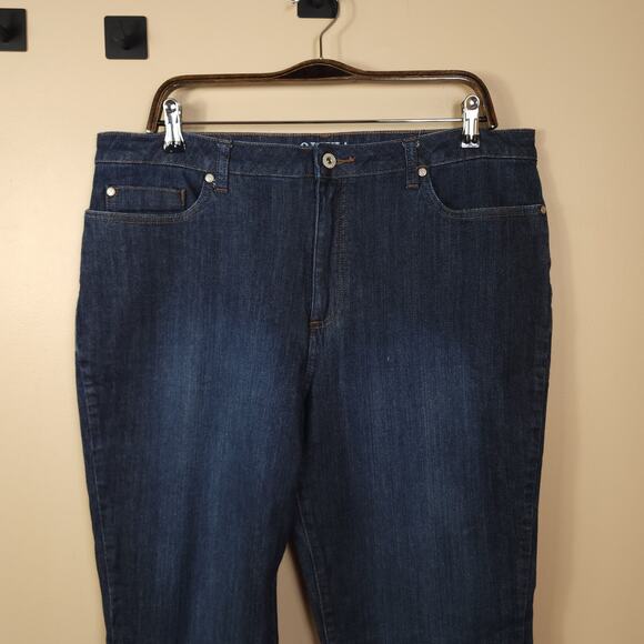 FDJ French Dressing Jeans OLIVIA Blues Straight Leg Jeans Size 16 - Picture 2 of 11